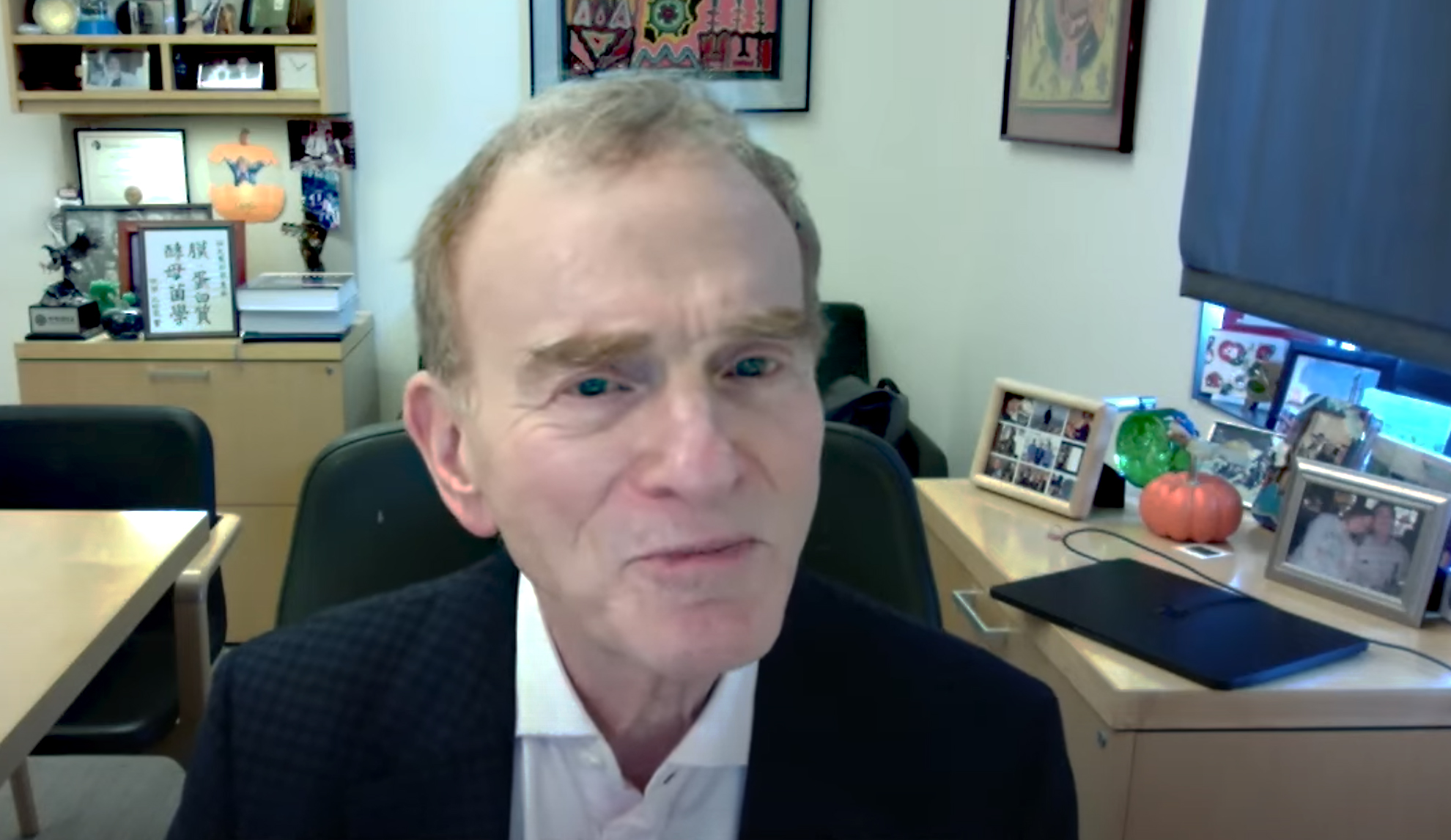 Nobel Laureate Randy Schekman laments the attack on science. (Screen Shot) 