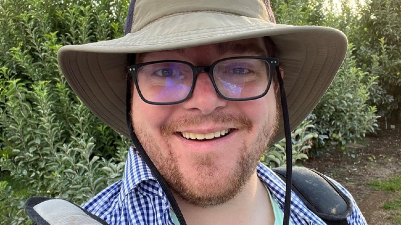 Dylan Beal, UC IPM entomology advisor in Monterey, Santa Cruz, and San Benito counties