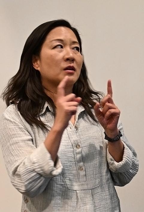 Joanna Chiu, professor and chair, UC Davis Department of Entomology and Nematology (Photo by Kathy Keatley Garvey)