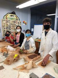 clay in molds Ryan Meadows Ashley Valdez Heidi Tejeda