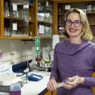 Professor Fiona Goggin of the University of Arkansas. (Photo courtesy of U of A)