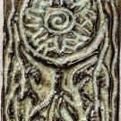 This tile shows a dream catcher.