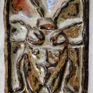 This tile shows a hemipteran insect known as the Harlequin Cabbage Bug.