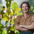 UC Davis alumna Hannah Burrah, professor and chair of the Michigan State University Department of Entomology, is the recipient of the Thomas and Nina Leigh Distinguished Alumni Award, and will honored Monday, Oct. 6 at her lecture and dinner in the multipurpose room of the UC Davis Student Community Center.
