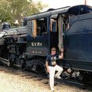 Bruce Eldridge with the Sumpter Valley Railroad (Photo by Ken Lorenzen)